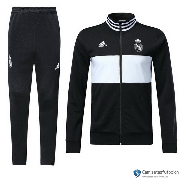 Chandal Real Madrid 2018-19 Negro Blanco